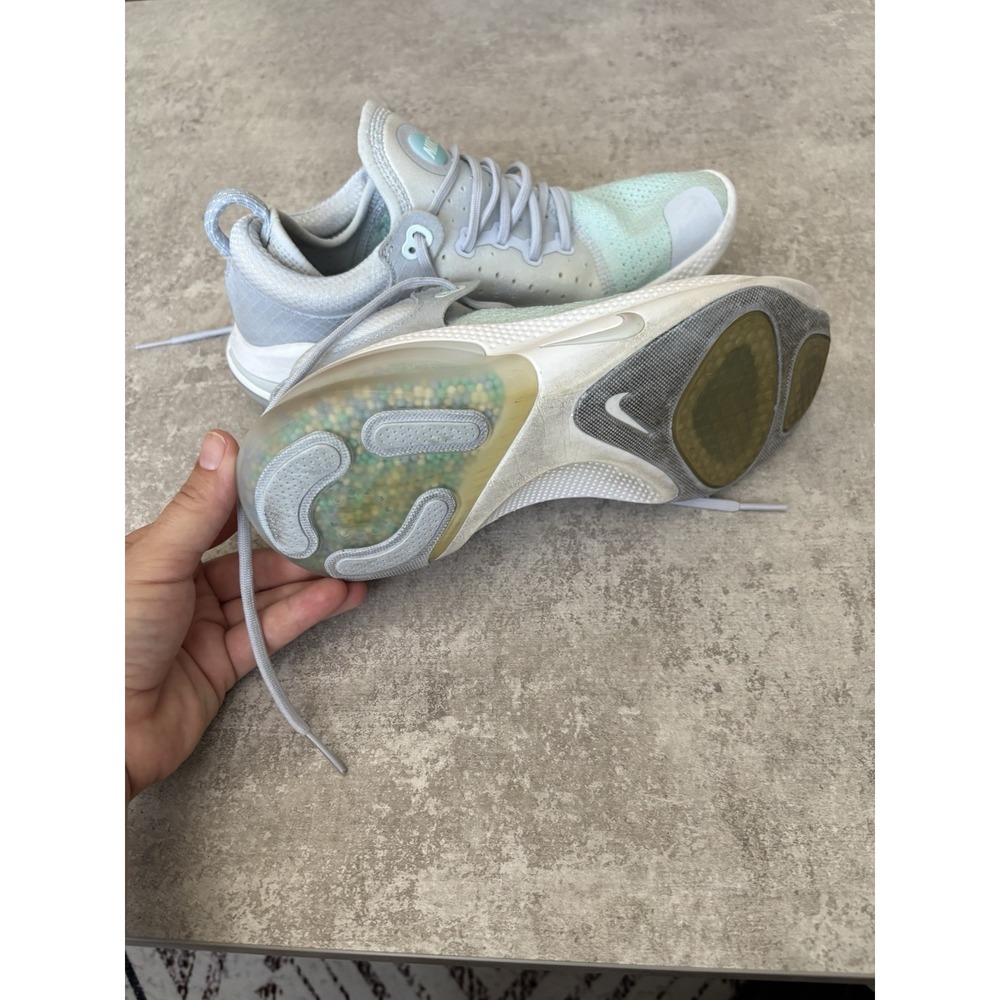 Nike Joyride Run Flyknit Women's Running Shoes, Sky Gray‎ Teal Size US 9,5 EU 41 - Picture 5 of 7